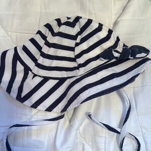 Le Top Navy and White Striped Hat